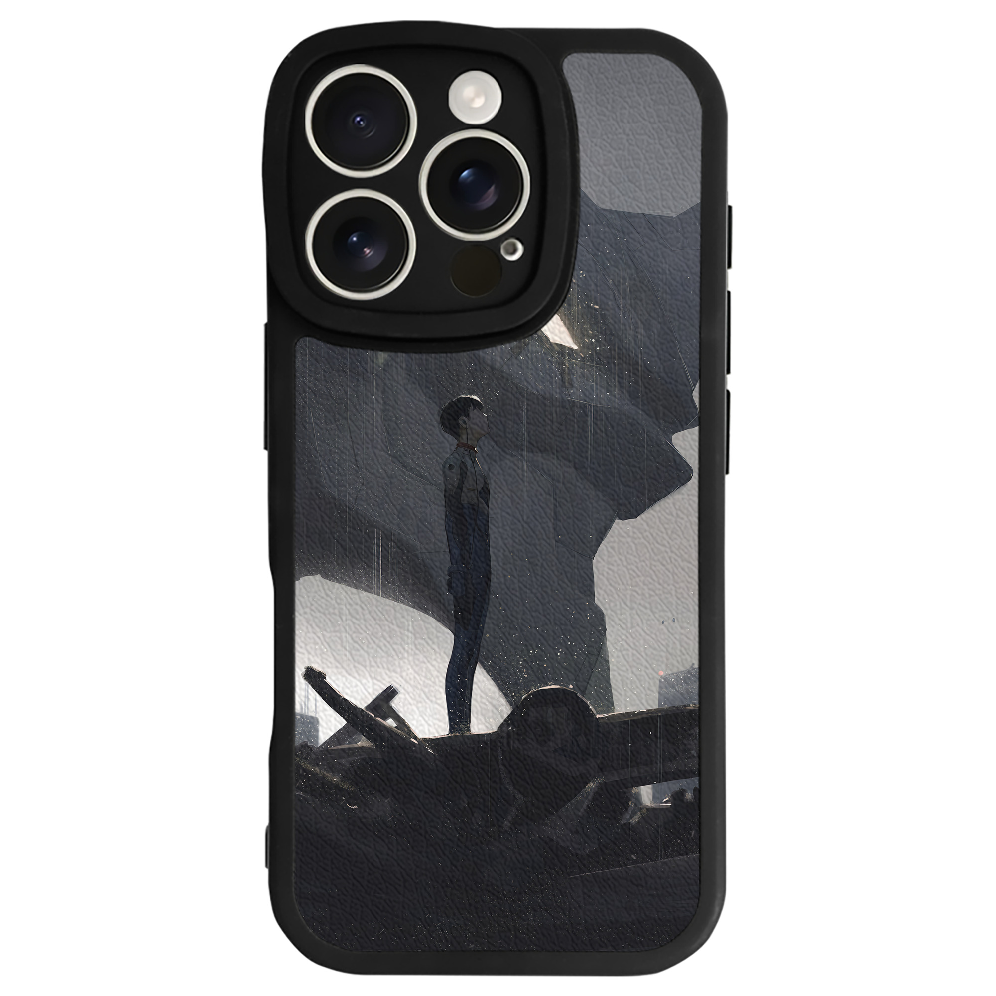 （画像用） EVA 新世紀エヴァンゲリオン 【iPhone 16シリーズ対応】シリコンスマホケース（レザー調） 材質：シリコン